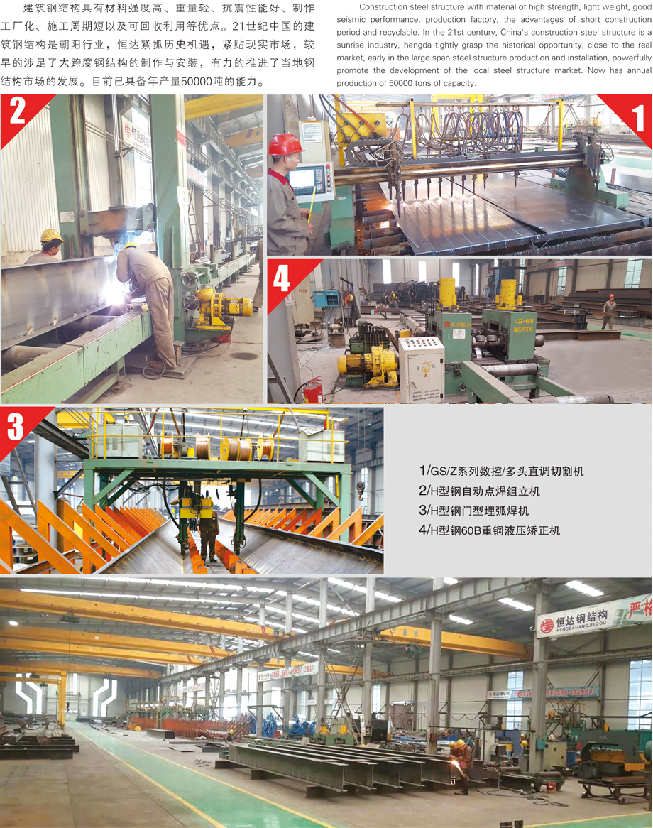恒達產品-焊接鋼結構系統